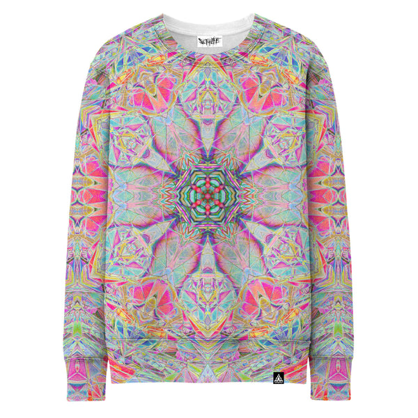 POLYRYTHM GLITCH BLOSSOM SWEATSHIRT