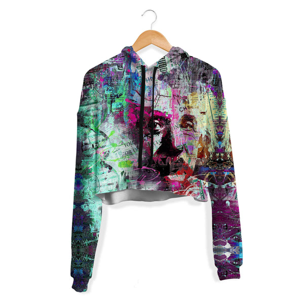 RELATIVITY CROP HOODIE