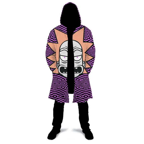 RICK PINK ZIP UP CLOAK