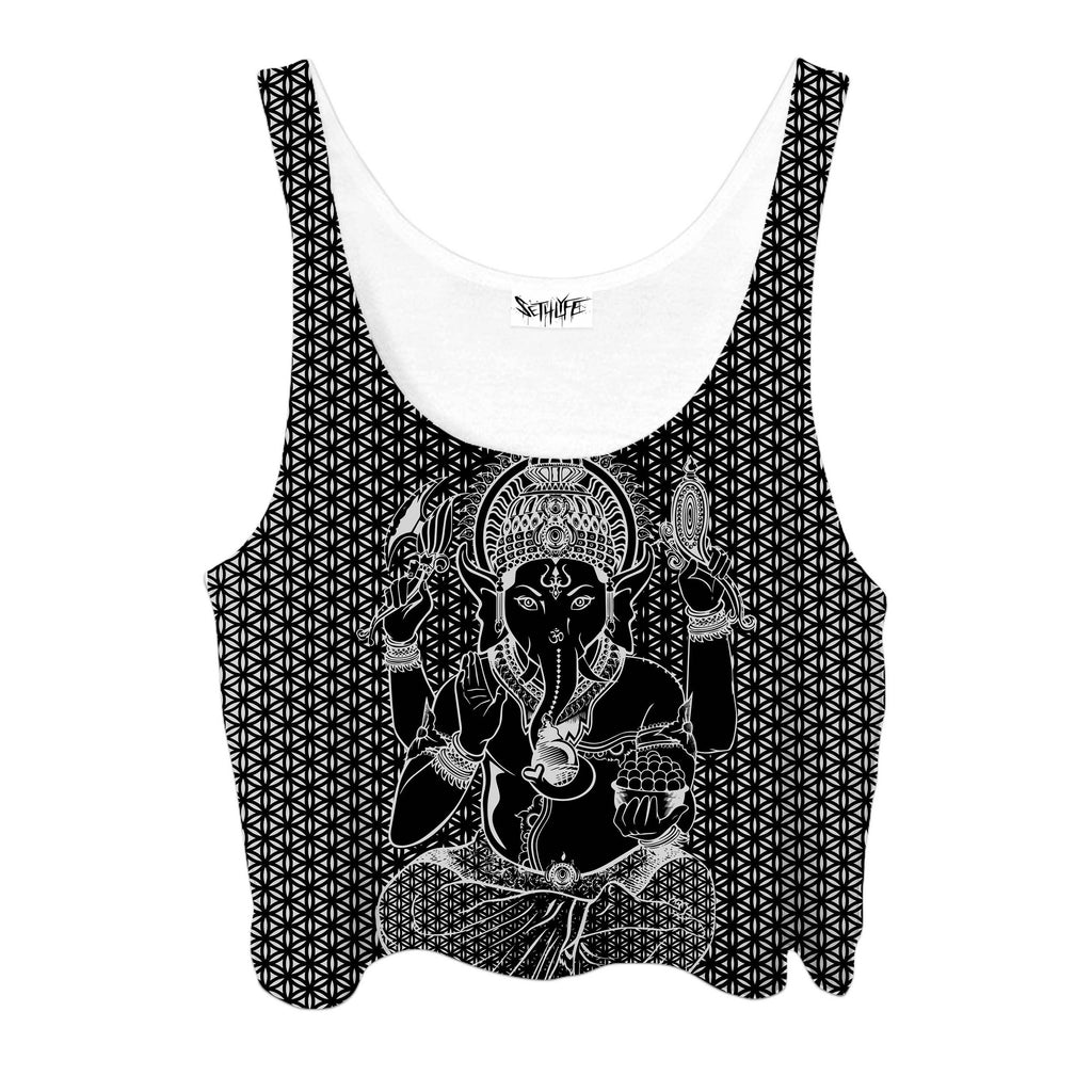 SACRED GANESHA CROPTOP