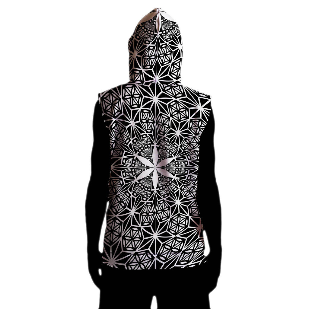 SEED OF ASANOHA SLEEVELESS HOODIE