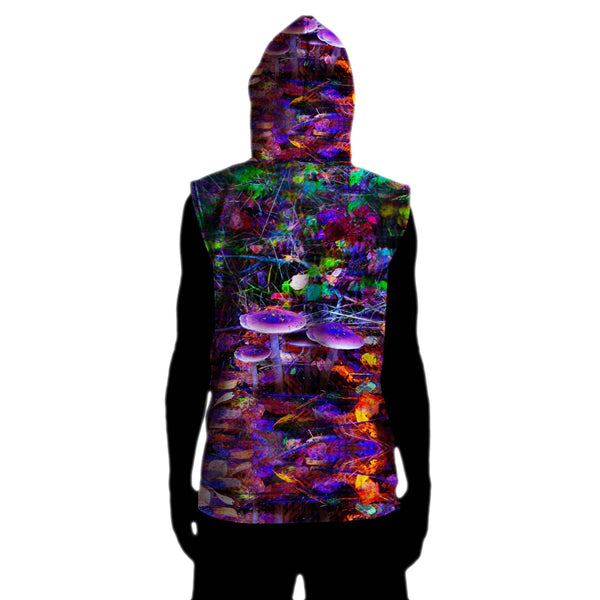 SHROOMZ SLEEVELESS HOODIE