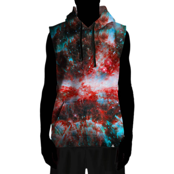 SHUDDER MOON SLEEVELESS HOODIE