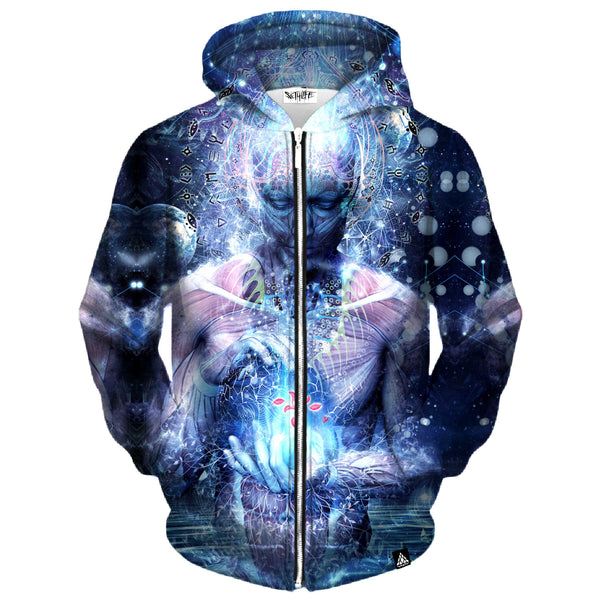 SILENCE SEEKERS ZIP UP HOODIE