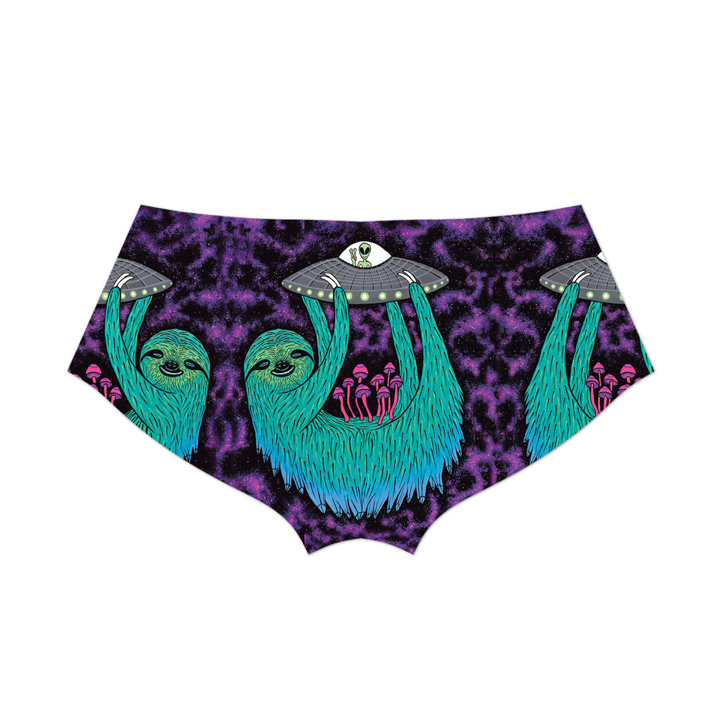 SLOTH ABDUCTION BOOTY SHORTS