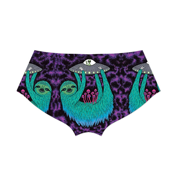 SLOTH ABDUCTION BOOTY SHORTS
