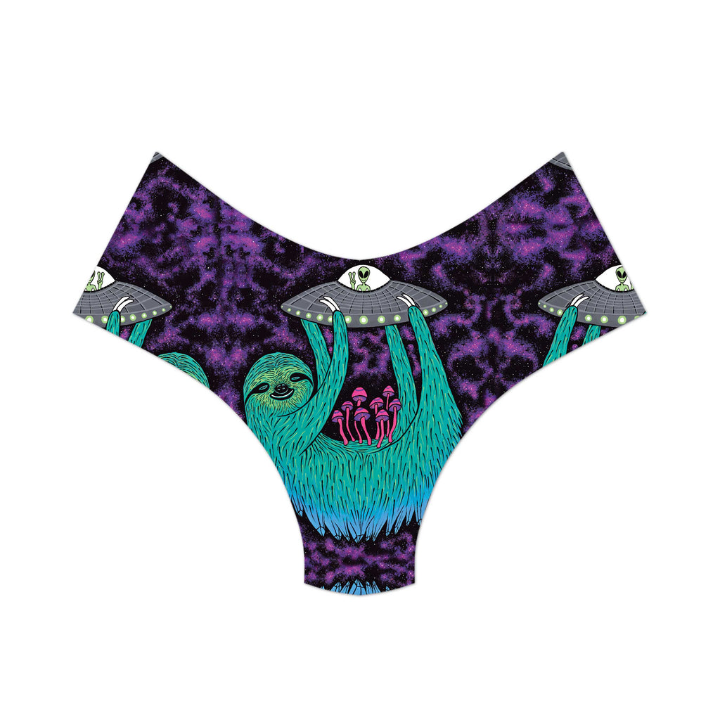 SLOTH ABDUCTION BOOTY SHORTS