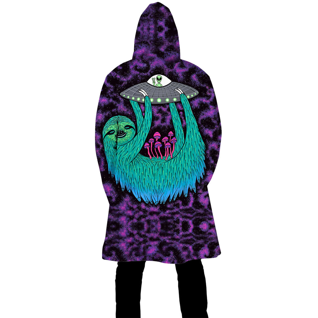 SLOTH ABDUCTION ZIP UP CLOAK