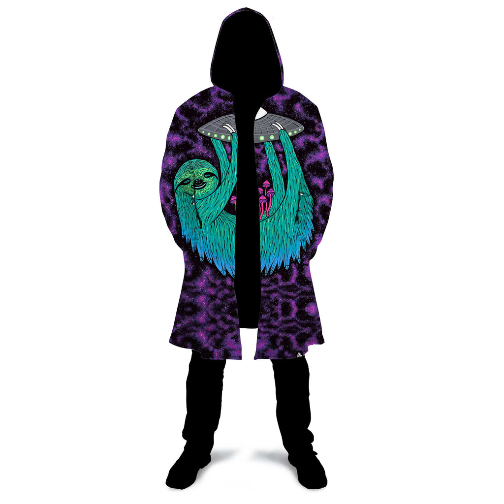 SLOTH ABDUCTION ZIP UP CLOAK