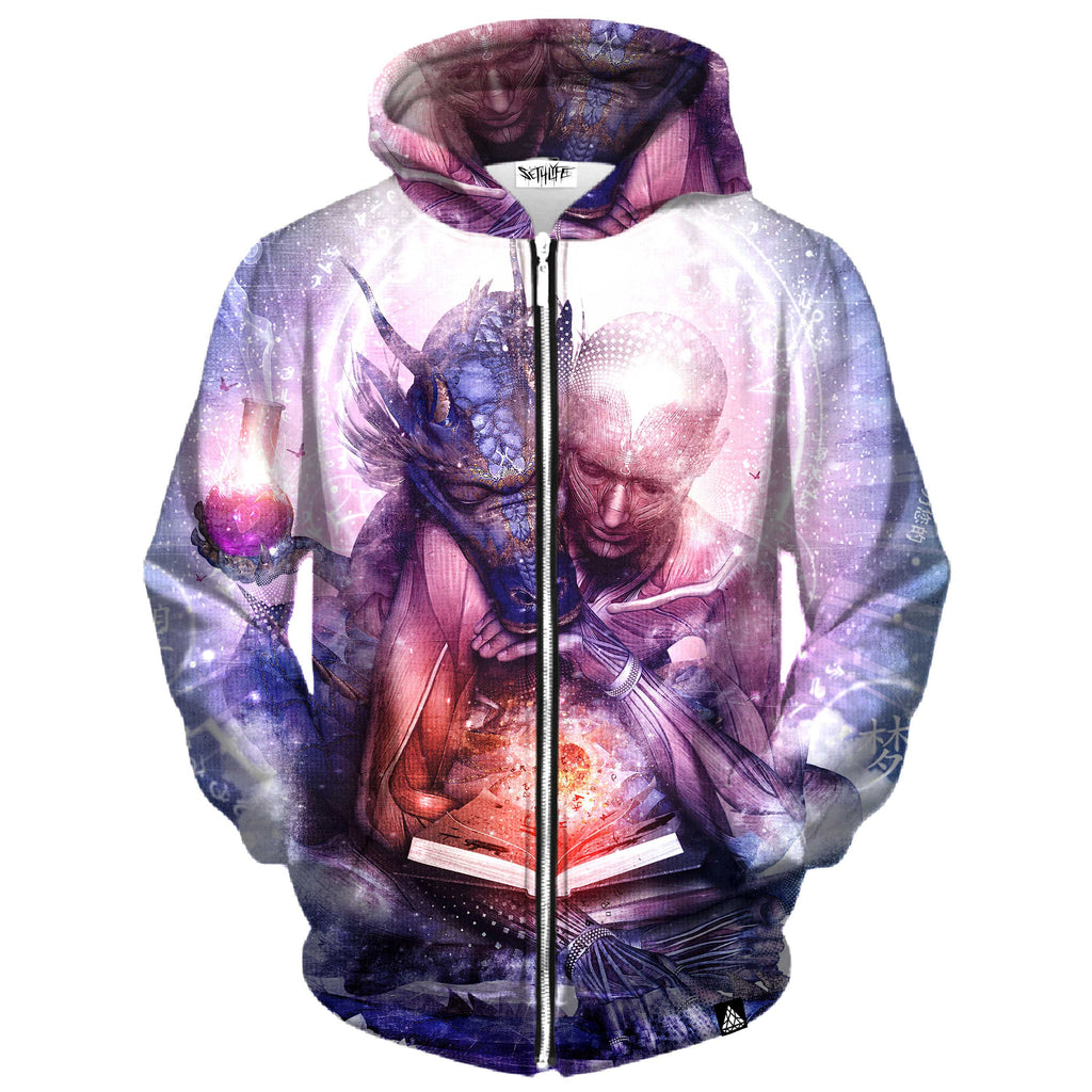 SOULMATES ZIP UP HOODIE