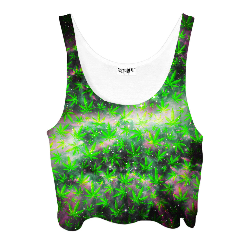 SPACE GANJA CROPTOP