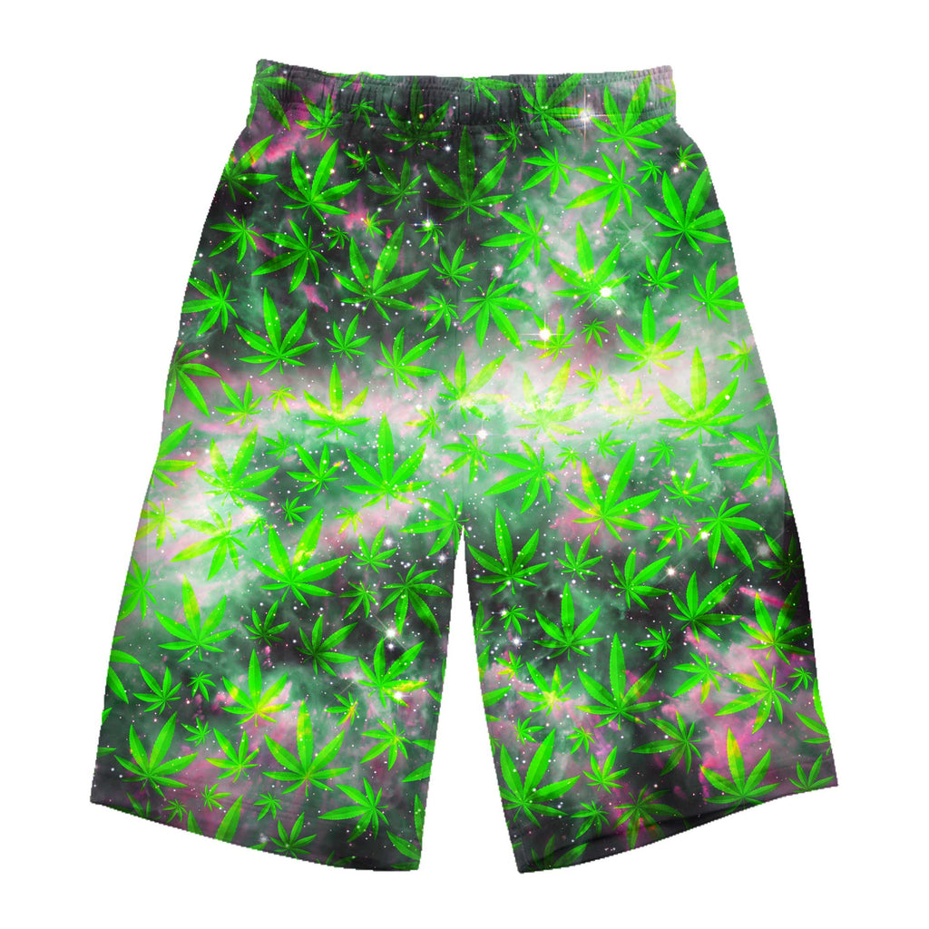 SPACE GANJA LONG SHORTS