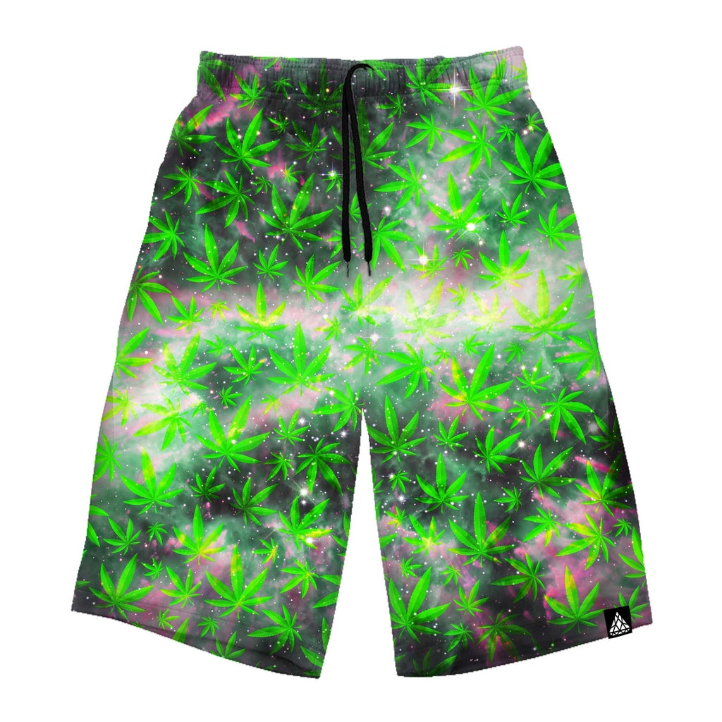 SPACE GANJA LONG SHORTS