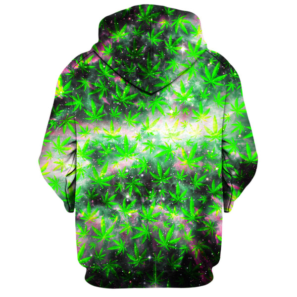SPACE GANJA ZIP UP HOODIE