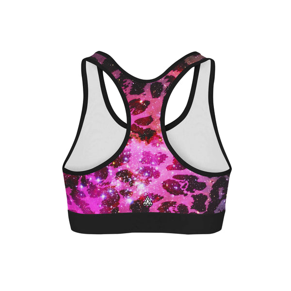 SPACE LEOPARD SPORTS BRA