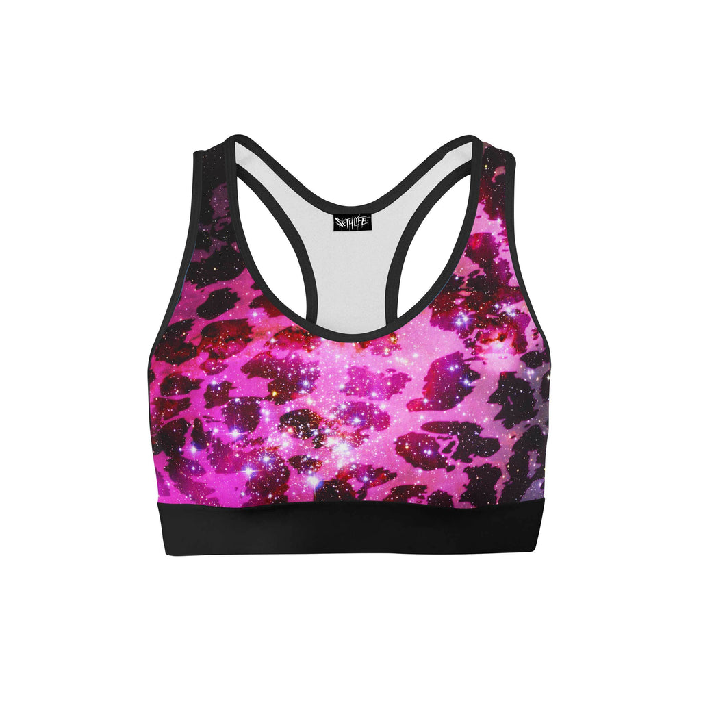 SPACE LEOPARD SPORTS BRA