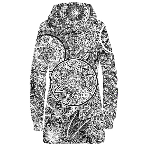 STAR MANDALA HOODIE DRESS