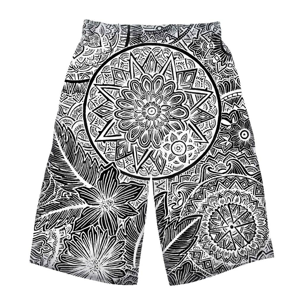 STAR MANDALA LONG SHORTS