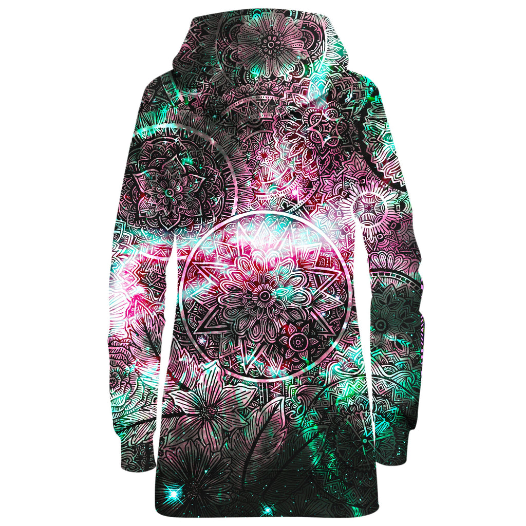 STAR MANDALA VIBE HOODIE DRESS