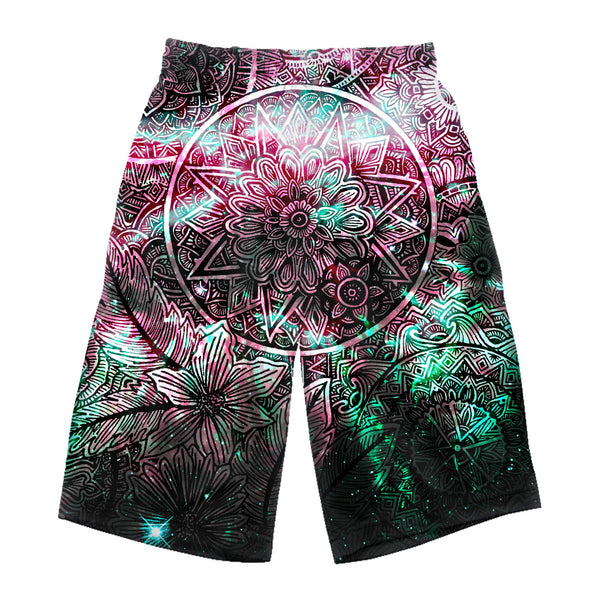 STAR MANDALA VIBE LONG SHORTS