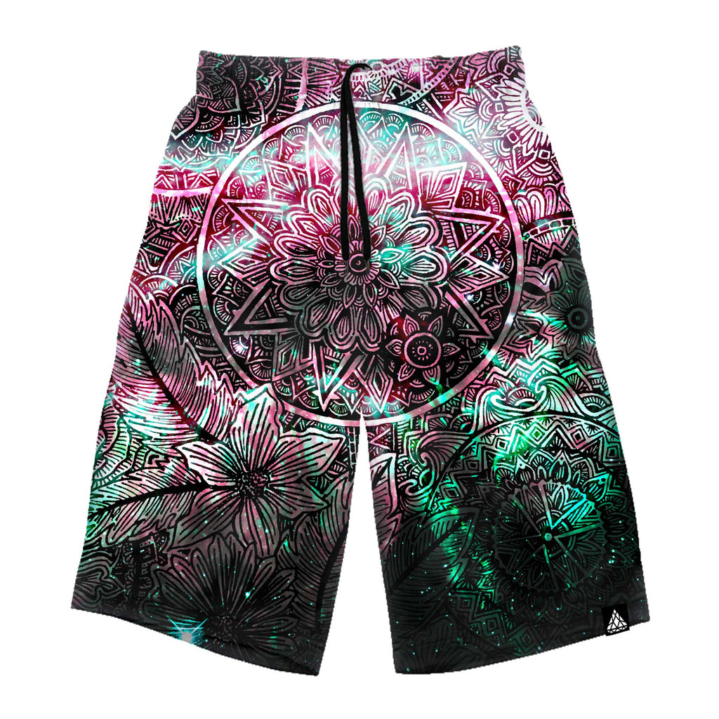 STAR MANDALA VIBE LONG SHORTS