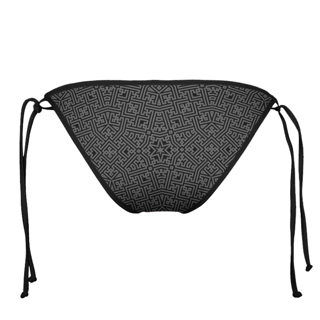 STAR SAYAGATA BLACK STRING BIKINI BOTTOMS