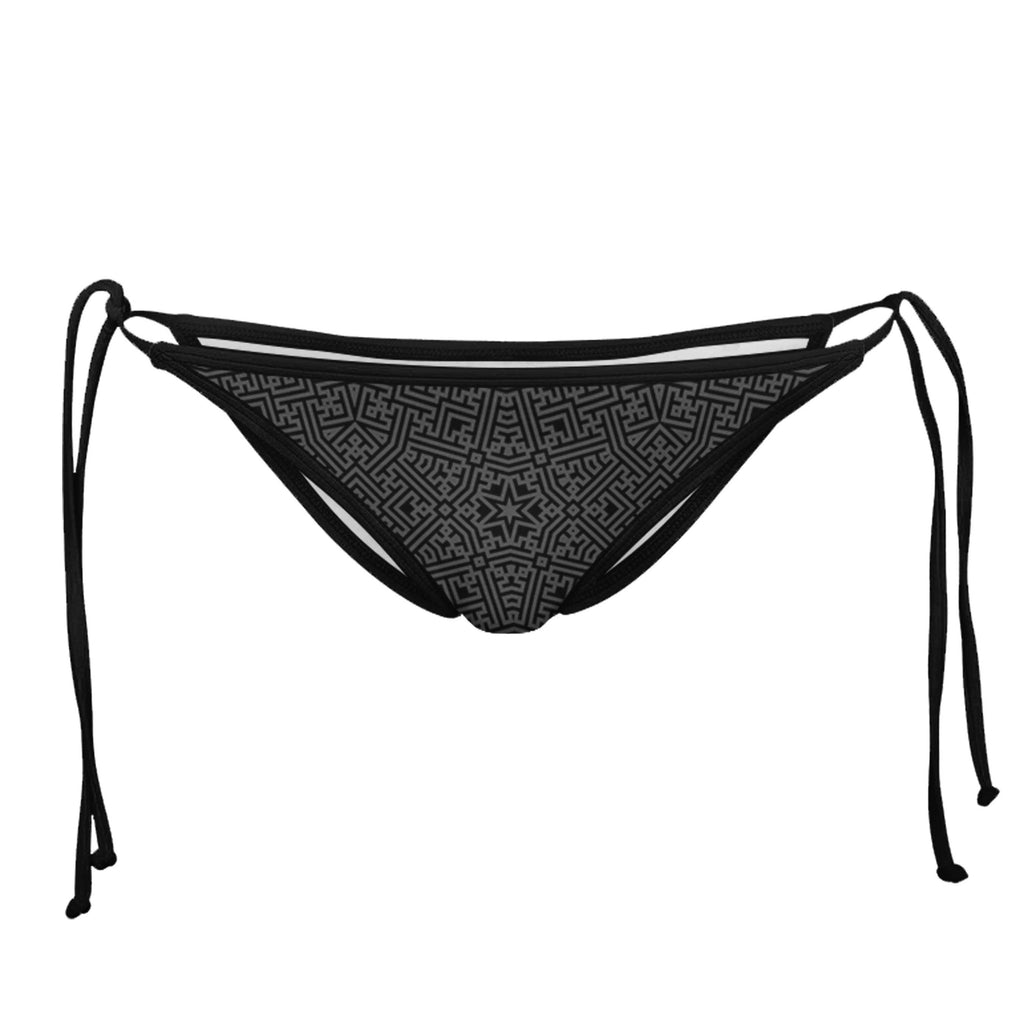 STAR SAYAGATA BLACK STRING BIKINI BOTTOMS