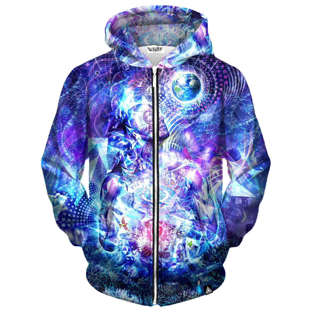 TRANSCENSION ZIP UP HOODIE