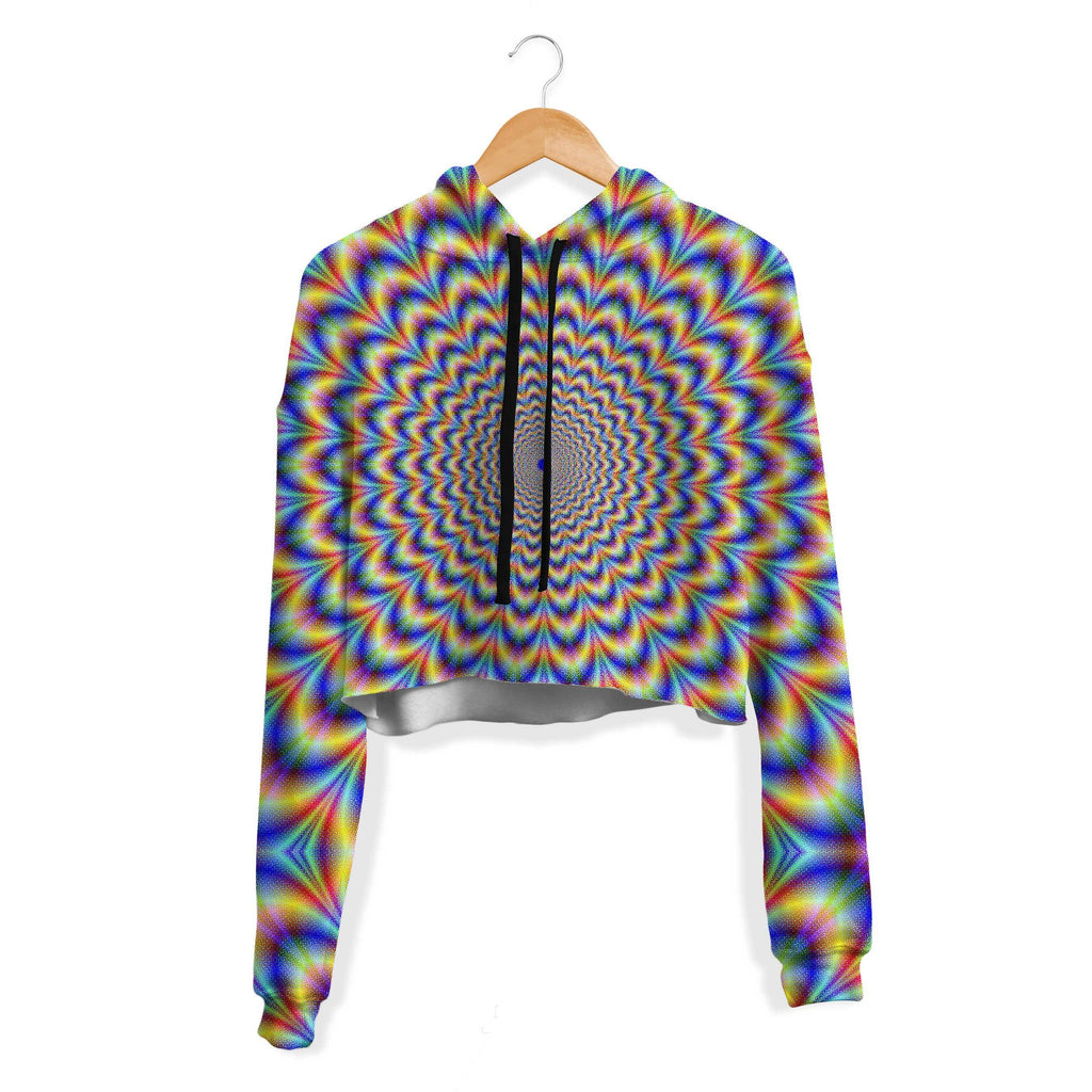 TRIPPY CROP HOODIE