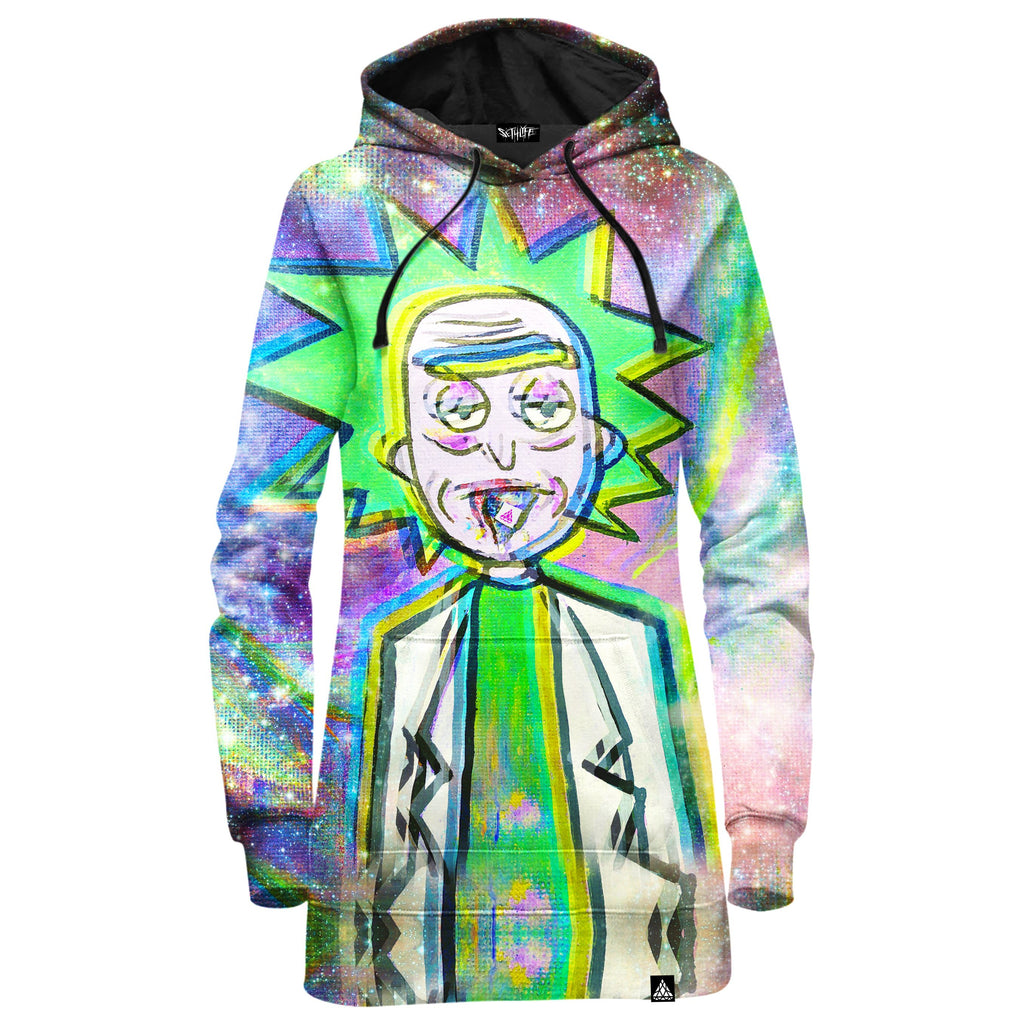 TRIPPY RICK HOODIE DRESS