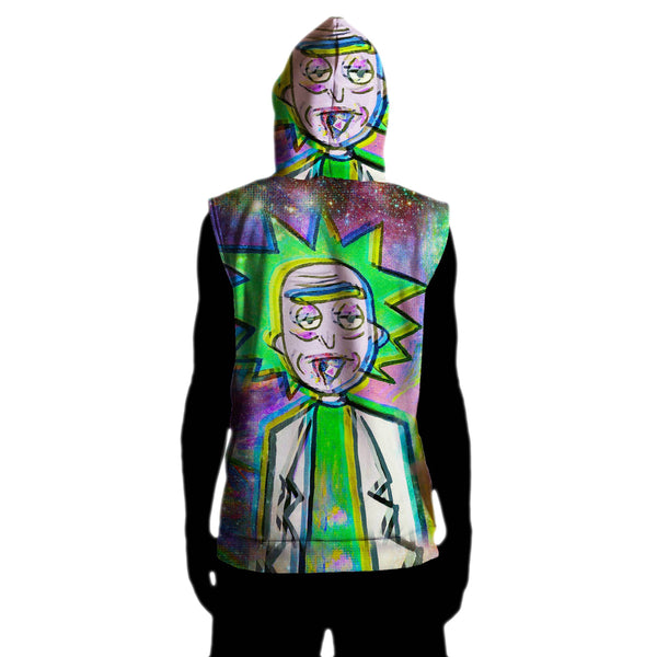 TRIPPY RICK SLEEVELESS HOODIE