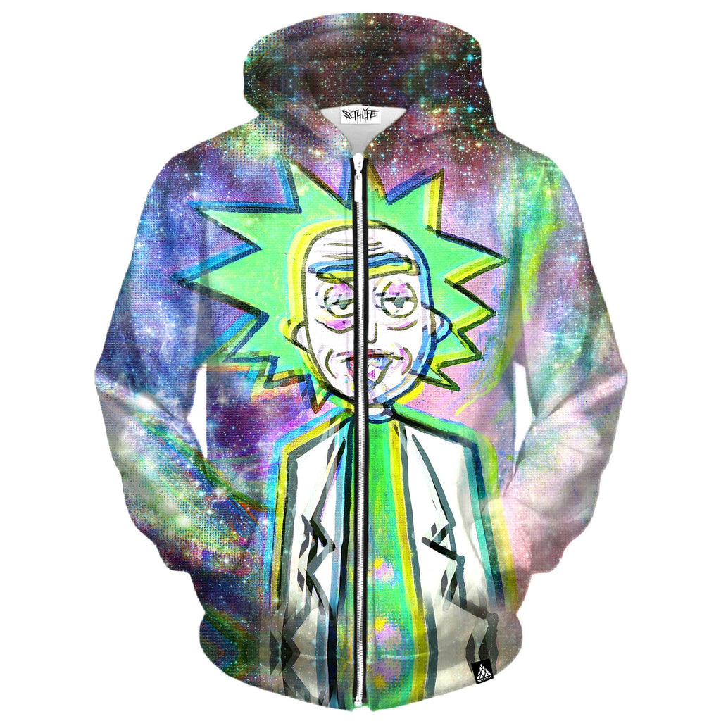 TRIPPY RICK ZIP UP HOODIE