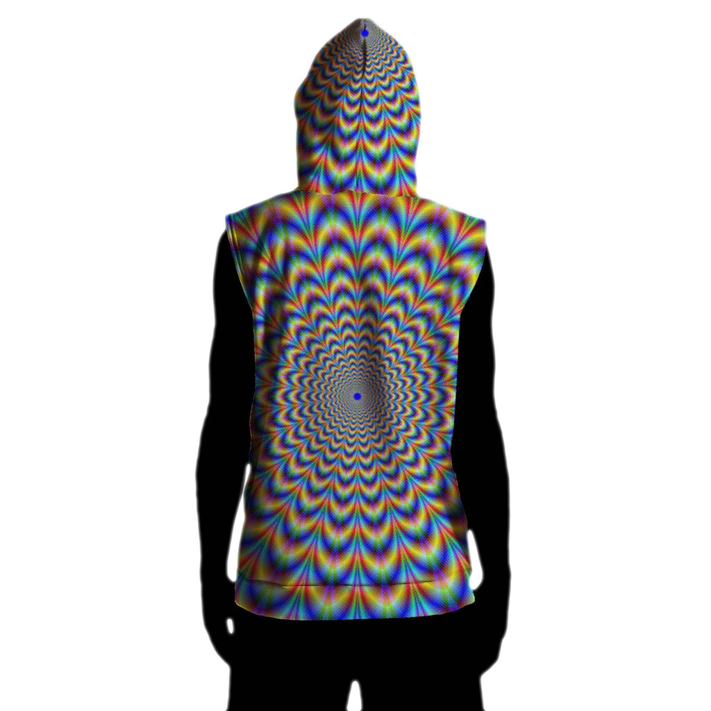 TRIPPY SLEEVELESS HOODIE