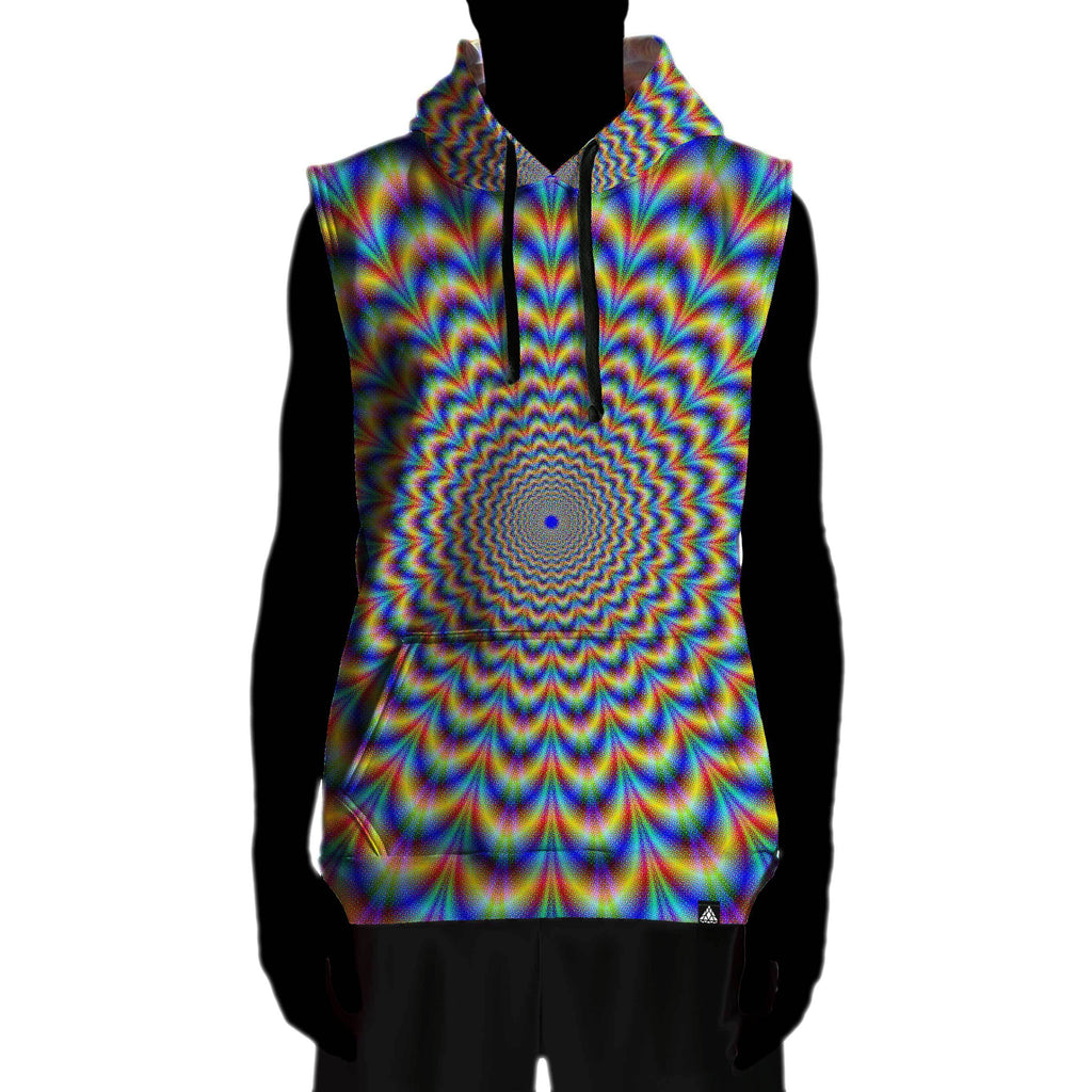 TRIPPY SLEEVELESS HOODIE