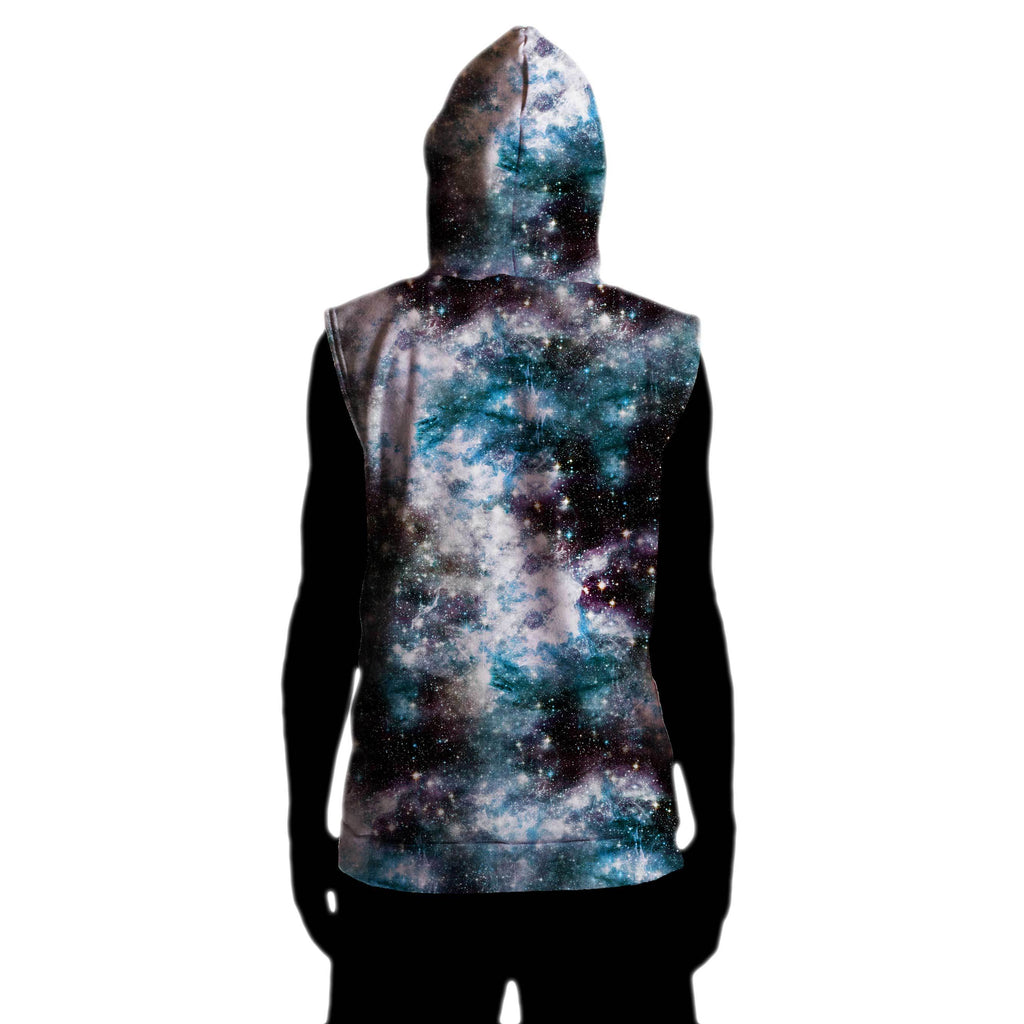 YUNG NEBULA SLEEVELESS HOODIE