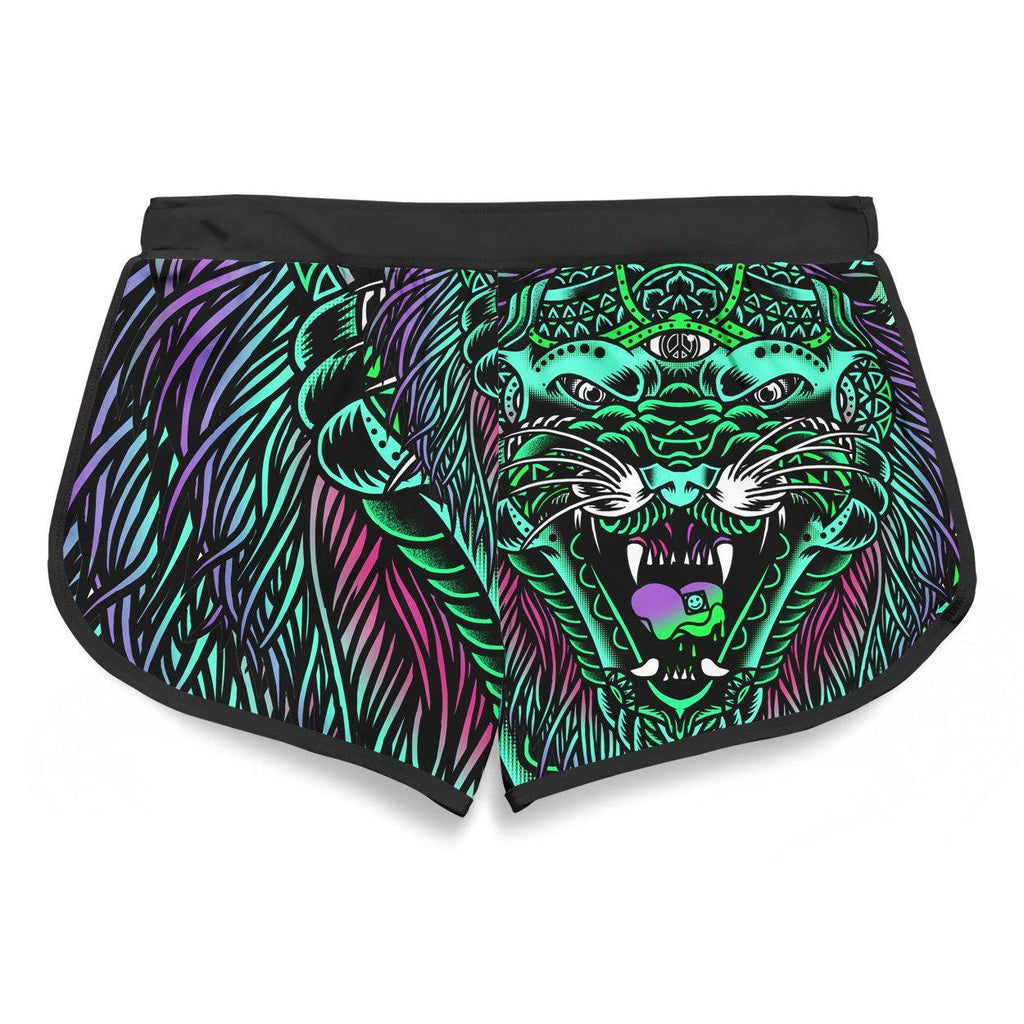 Set 4 Lyfe - ACID TIGER RETRO SHORTS - Clothing Brand - Retro Shorts - SET4LYFE Apparel