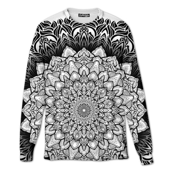 Set 4 Lyfe / Yantrart Design - MANDALA GLOW LONG SLEEVE T - Clothing Brand - Long Sleeve T - SET4LYFE Apparel