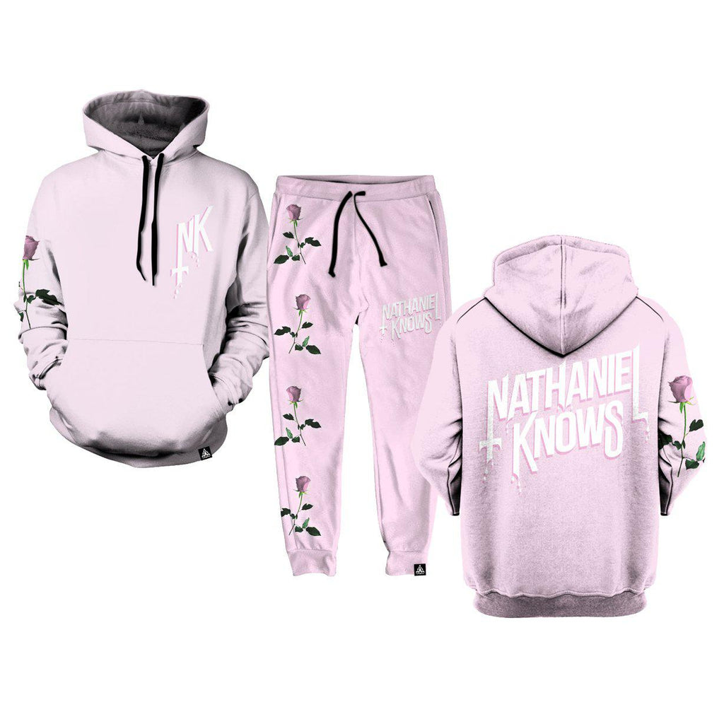 Set 4 Lyfe / Nathaniel Knows - NK ROSE PINK JOGGERS - Clothing Brand - Joggers - SET4LYFE Apparel