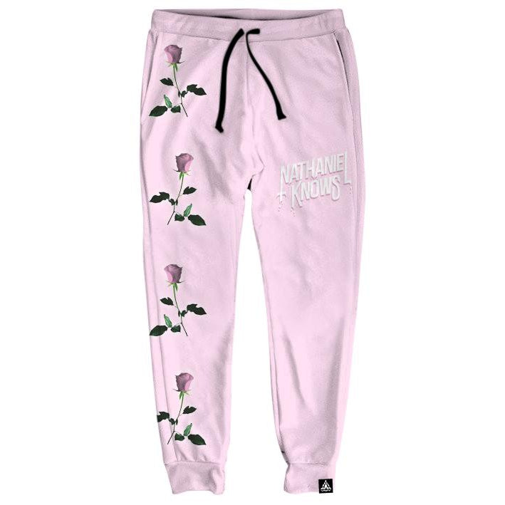 Set 4 Lyfe / Nathaniel Knows - NK ROSE PINK JOGGERS - Clothing Brand - Joggers - SET4LYFE Apparel