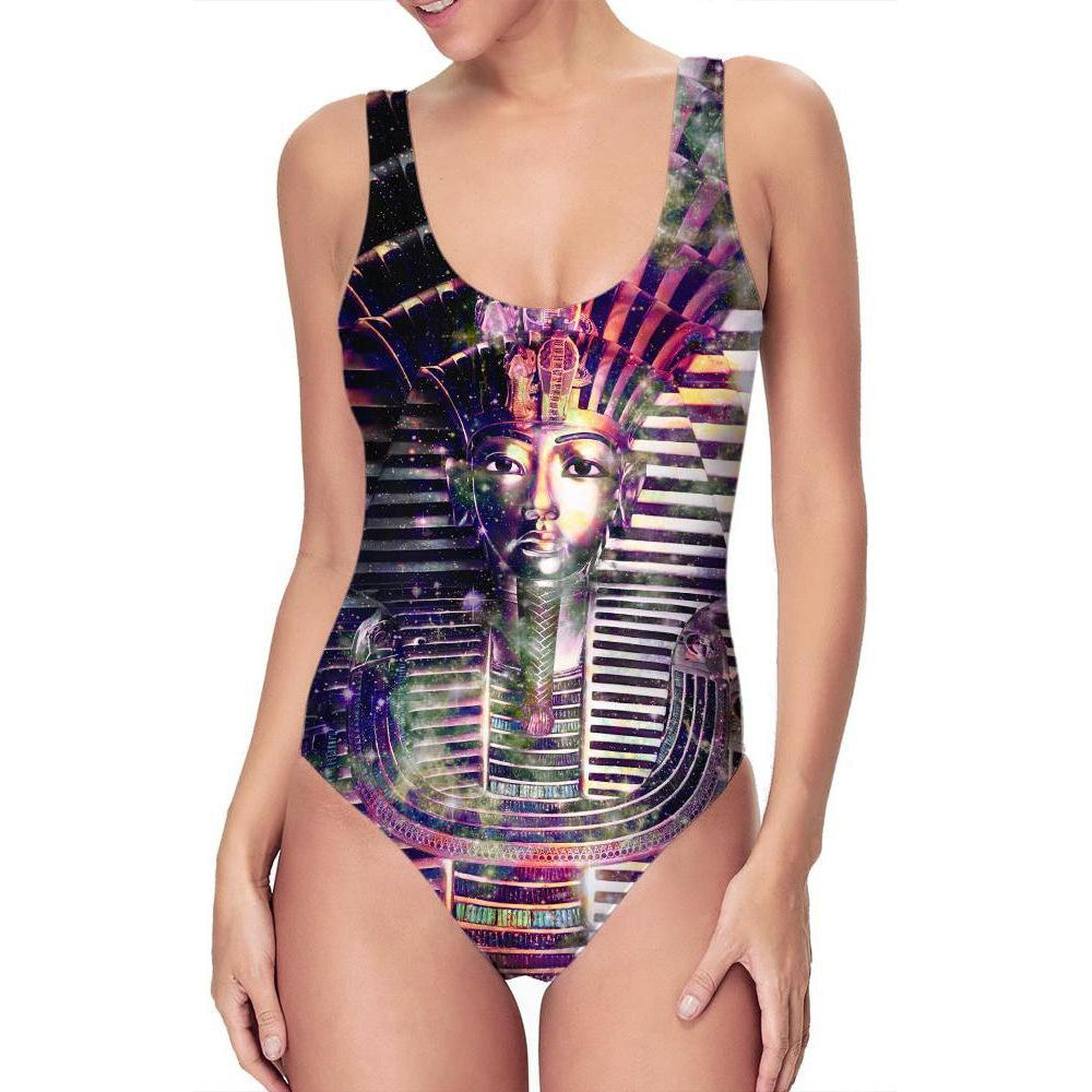 Set 4 Lyfe / Mattaio - SPACE PHARAOH ONE PIECE SWIMSUIT - Clothing Brand - Swimsuit - SET4LYFE Apparel