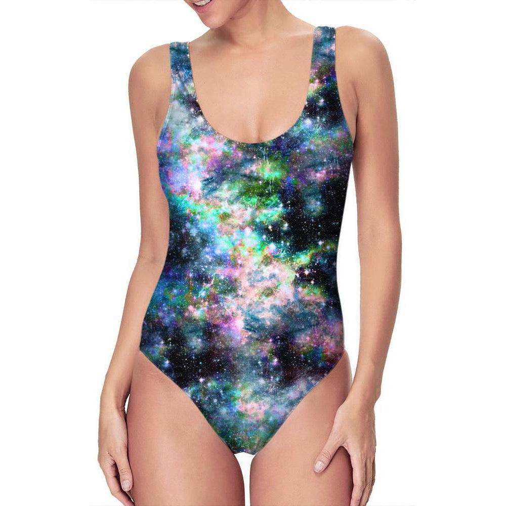 Set 4 Lyfe / Mattaio - STRANGE GALAXY ONE PIECE SWIMSUIT - Clothing Brand - Swimsuit - SET4LYFE Apparel