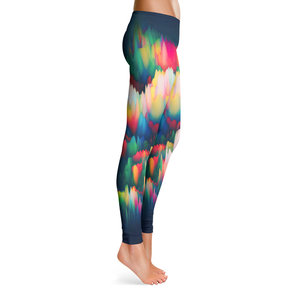 ABSTRACT WAVES LEGGINGS