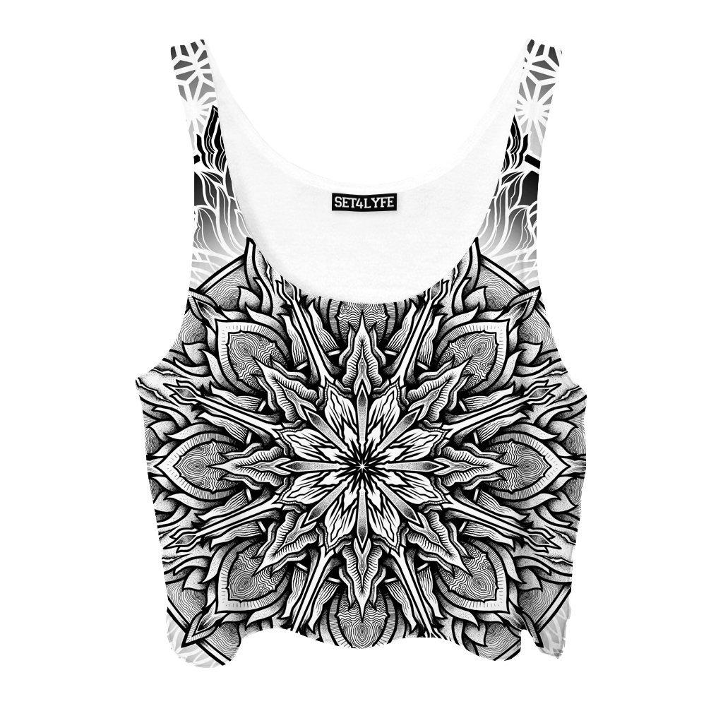 Set 4 Lyfe / Yantrart Design - KINGDOM CROPTOP - Clothing Brand - Croptop - SET4LYFE Apparel
