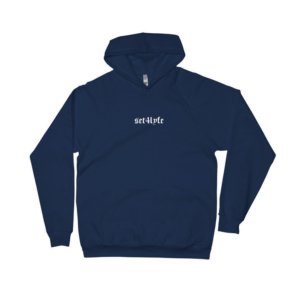 LOW KEY NAVY GRAPHIC HOODIE