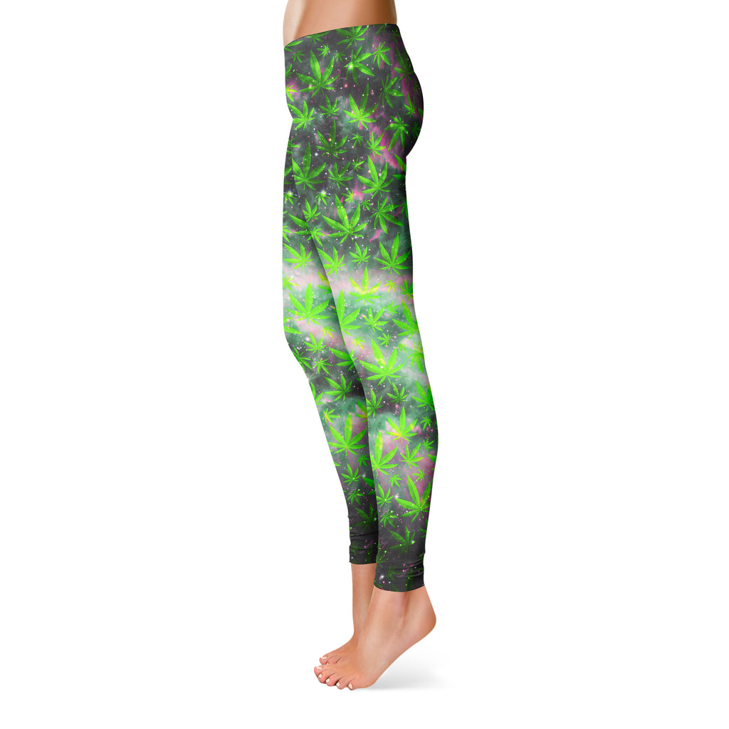 SPACE GANJA LEGGINGS