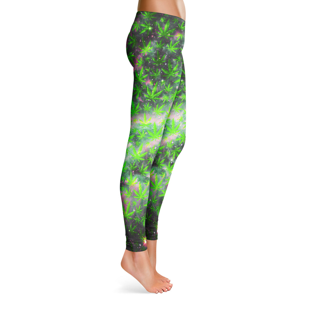 SPACE GANJA LEGGINGS