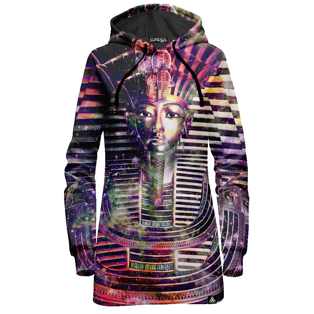 SPACE PHARAOH HOODIE DRESS