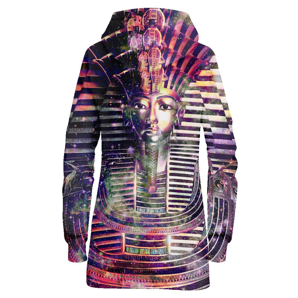 SPACE PHARAOH HOODIE DRESS