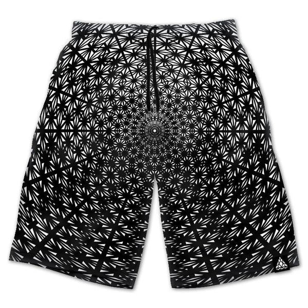 Set 4 Lyfe / Rooz Kashani - ASANOHA TETRA FADE PORTAL SHORTS - Clothing Brand - Shorts - SET4LYFE Apparel