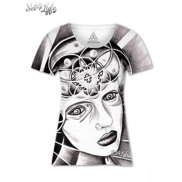 Set 4 Lyfe / Maria Joaquin - COGNITIVE COSMOSIS GIRLS T - Clothing Brand - Girls T - SET4LYFE Apparel